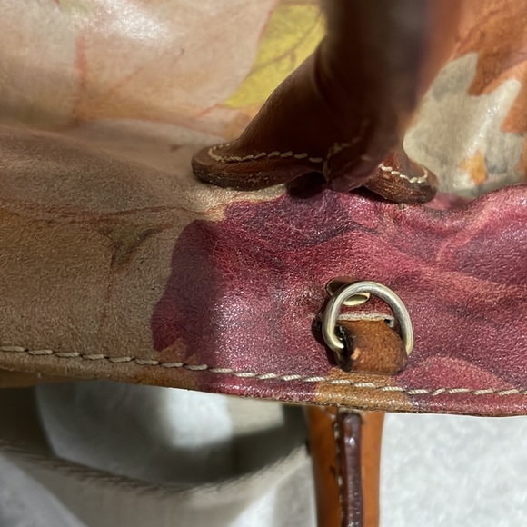 MAURIZIO TAIUTI Large Floral Leather Purse - Picture 12 of 14